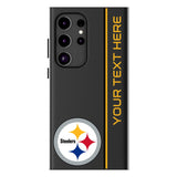 Pittsburgh Steelers Personalized Sidebard MagSafe Compatible Phone Case for Samsung Galaxy