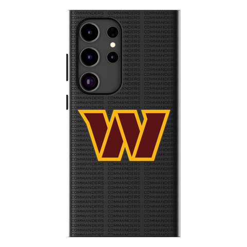 Washington Commanders Text Backdrop MagSafe Compatible Phone Case for Samsung Galaxy