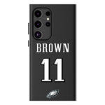 A.J. Brown Philadelphia Eagles 11 Ready MagSafe Compatible Phone Case for Samsung Galaxy