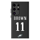 A.J. Brown Philadelphia Eagles 11 Ready MagSafe Compatible Phone Case for Samsung Galaxy