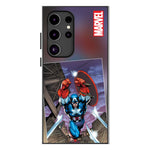Marvel Avengers Captain America Cover Art MagSafe Compatible Phone Case for Samsung Galaxy