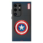 Marvel Avengers Captain America Grid MagSafe Compatible Phone Case for Samsung Galaxy