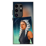 Star Wars Ahsoka Portrait MagSafe Compatible Phone Case for Samsung Galaxy