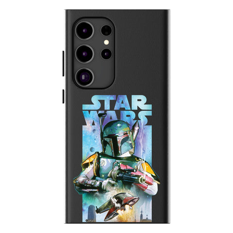 Star Wars Boba Fett Portrait Collage MagSafe Compatible Phone Case for Samsung Galaxy