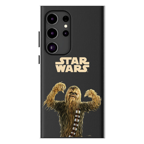Star Wars Chewbacca Color Block MagSafe Compatible Phone Case for Samsung Galaxy