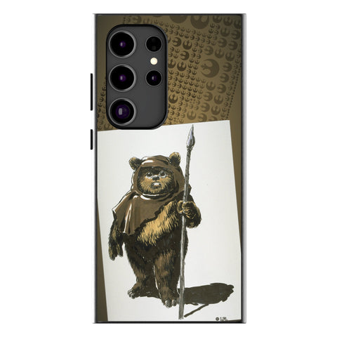 Star Wars Ewok Portrait MagSafe Compatible Phone Case for Samsung Galaxy