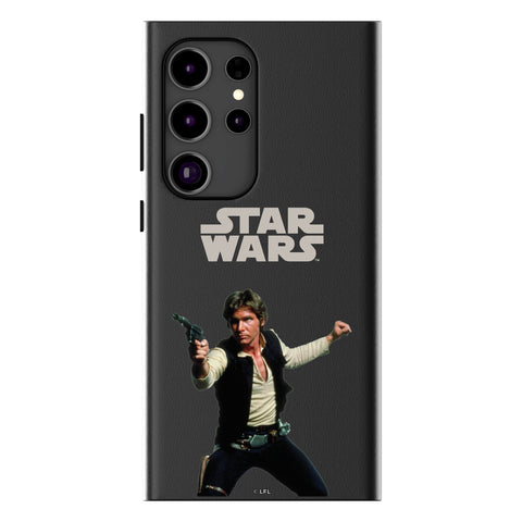 Star Wars Han Solo Color Block MagSafe Compatible Phone Case for Samsung Galaxy