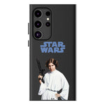 Star Wars Princess Leia Organa Color Block MagSafe Compatible Phone Case for Samsung Galaxy