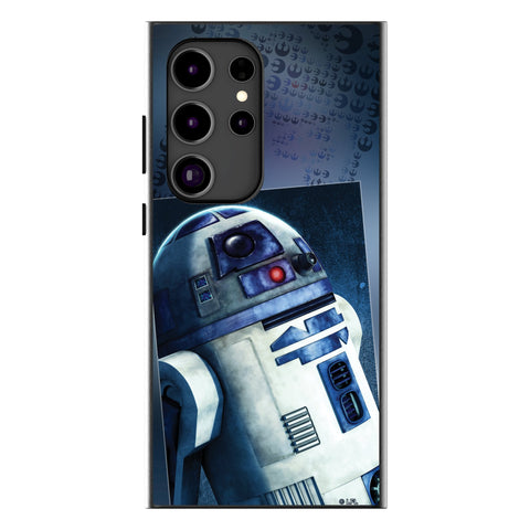 Star Wars R2-D2 Portrait MagSafe Compatible Phone Case for Samsung Galaxy