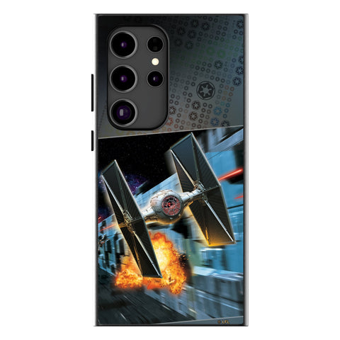 Star Wars TIE Fighter Portrait MagSafe Compatible Phone Case for Samsung Galaxy