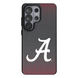 University of Alabama Crimson Tide Script A Linen MagSafe Compatible Phone Case for Samsung Galaxy