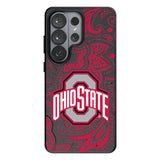 Ohio State University Buckeyes Paisley MagSafe Compatible Phone Case for Samsung Galaxy