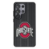 Ohio State University Buckeyes Text Backdrop MagSafe Compatible Phone Case for Samsung Galaxy