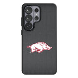 University of Arkansas Fayetteville Razorbacks Linen MagSafe Compatible Phone Case for Samsung Galaxy
