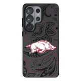 University of Arkansas Fayetteville Razorbacks Paisley MagSafe Compatible Phone Case for Samsung Galaxy