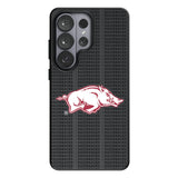 University of Arkansas Fayetteville Razorbacks Text Backdrop MagSafe Compatible Phone Case for Samsung Galaxy