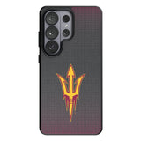 Arizona State University Sun Devils Linen MagSafe Compatible Phone Case for Samsung Galaxy