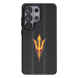 Arizona State University Sun Devils Text Backdrop MagSafe Compatible Phone Case for Samsung Galaxy