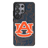 University of Auburn Tigers Paisley MagSafe Compatible Phone Case for Samsung Galaxy