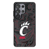 University of Cincinnati Bearcats Paisley MagSafe Compatible Phone Case for Samsung Galaxy