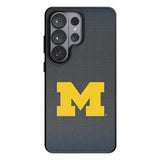 University of Michigan Wolverines Linen MagSafe Compatible Phone Case for Samsung Galaxy