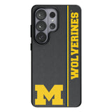University of Michigan Wolverines Sidebar MagSafe Compatible Phone Case for Samsung Galaxy