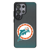 Miami Dolphins 1966-1973 Historic Collection Linen MagSafe Compatible Phone Case for Samsung Galaxy