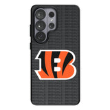 Cincinnati Bengals Text Backdrop MagSafe Compatible Phone Case for Samsung Galaxy