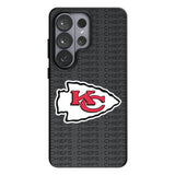 Kansas City Chiefs Text Backdrop MagSafe Compatible Phone Case for Samsung Galaxy