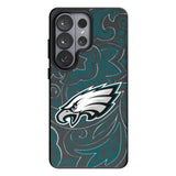 Philadelphia Eagles Paisley MagSafe Compatible Phone Case for Samsung Galaxy