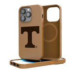 Tennessee Volunteers Woodburned Brown Magnetic Case