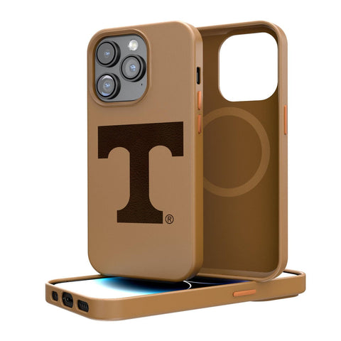 Tennessee Volunteers Woodburned Brown Magnetic Case