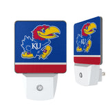 University of Kansas Jayhawks Stripe Night Light 2-Pack