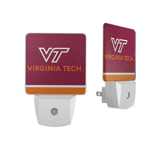 Virginia Tech Hokies Stripe Night Light 2-Pack-0