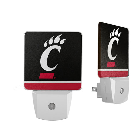 Cincinnati Bearcats Stripe Night Light 2-Pack-0