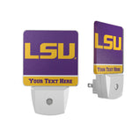 Louisiana State University Tigers Personalized Endzone Solid Night Light 2-Pack
