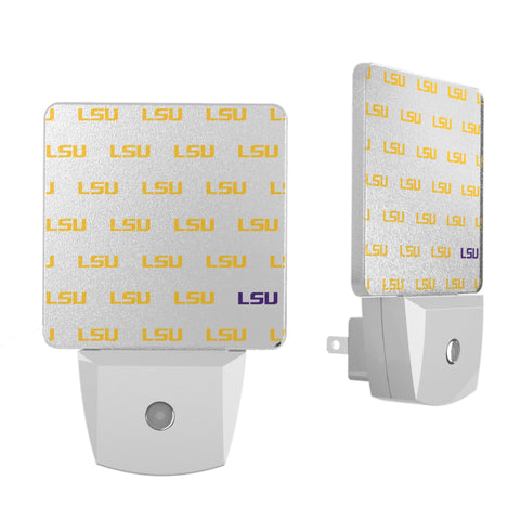 Louisiana State University Tigers Fashion Pattern Night Light 2-Pack