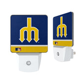 Seattle Mariners 1977-1980 - Cooperstown Collection Stripe Night Light 2-Pack