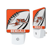 Cincinnati Bengals Historic Collection Passtime Night Light 2-Pack