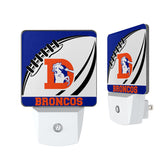 Denver Broncos 1993-1996 Historic Collection Passtime Night Light 2-Pack