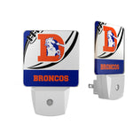 Denver Broncos 1993-1996 Historic Collection Passtime Night Light 2-Pack-0