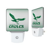 Philadelphia Eagles 1973-1995 Historic Collection Linen Night Light 2-Pack
