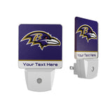 Baltimore Ravens Personalized Endzone Solid Night Light 2-Pack