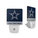 Dallas Cowboys Personalized Endzone Solid Night Light 2-Pack