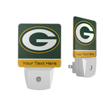Green Bay Packers Personalized Endzone Solid Night Light 2-Pack