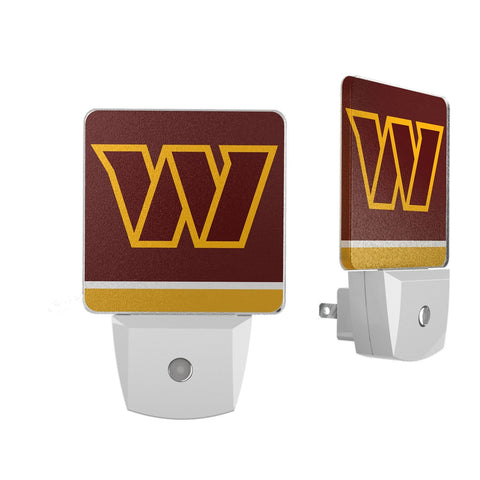 Washington Commanders Stripe Night Light 2-Pack-0