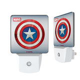 Marvel Avengers Captain America Grid Night Light 2-Pack