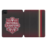 Indiana University Hoosiers 2025 College Football Playoff National Champion Tablet Case for Apple iPad
