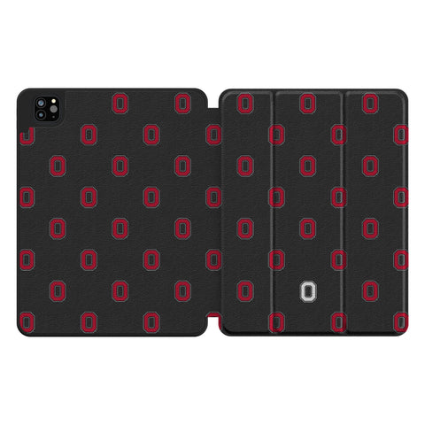 Ohio State University Buckeyes Fashion Pattern Tablet Case for Apple iPad