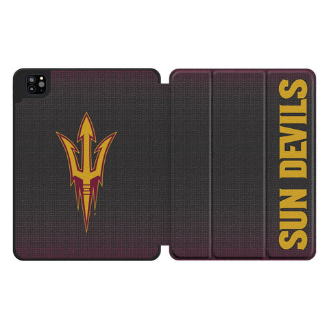 Arizona State University Sun Devils Linen Tablet Case for Apple iPad